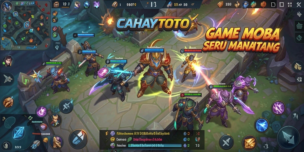 Tangkapan layar utama gameplay seru di CAHAYATOTO.