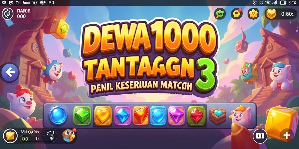 Screenshot menampilkan gameplay seru dan grafis memukau dari DEWA1000.