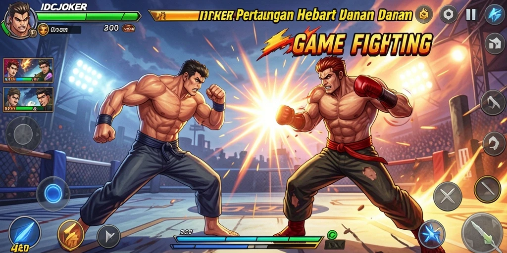 Tampilan screenshot game Fighting dengan aksi pertarungan yang mendebarkan.
